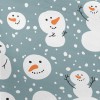 Cute And Happy Snowman Pongee