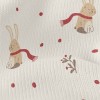 Red Scarf Bunny Stretch Jersey