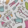 Leisure Gardening Decoration Twill