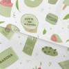 Matcha Flavored Desserts Waterproof Oxford