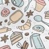 Baking Supplies And Cakes And  Stretch Jersey