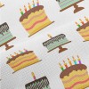 Different Birthday Candle Cake Performance Linen