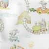 Rabbit Family Goes To Amusemen Lightweight Cotton Poplin