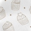 Literary Style Cupcakes Standard Corduroy