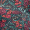 Roses And Birds Lightweight Performance Linen