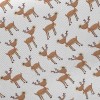 Christmas Ringing Reindeer Midweight Cotton Poplin