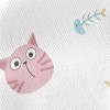 Colorful Round Cat Head Standard Corduroy