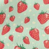 Bright Strawberry Fruit Stretch Jersey