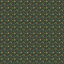 Watercolor Style Flowers And P