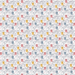 Colorful Hand Drawn Cat