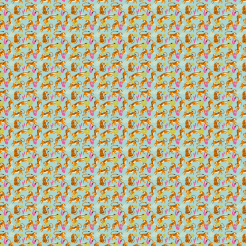 Abstract Tropical Tiger
