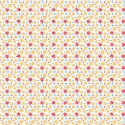 Shiny Tricolor Snowflakes