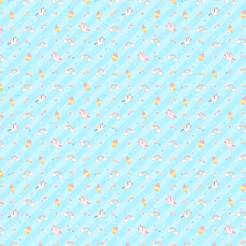 Unicorn And Ice Cream Flying I