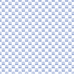 Simple Lines Blue Bank