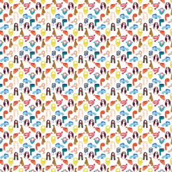 Various Scarves And Neck Scarv