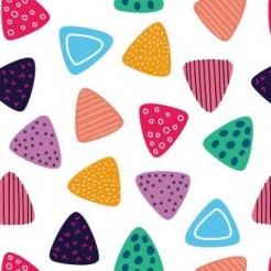 Colorful Triangle Creation