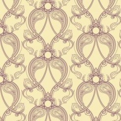Retro Purple Flower