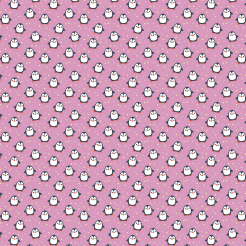 Penguins With Colored Dots