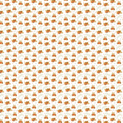 Dog In Sweater With Flowers