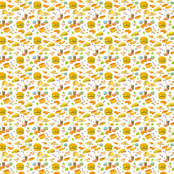 Hand Drawn Delicious Fast Food