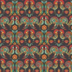 Rooster And Pattern