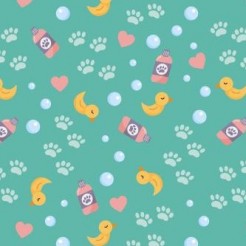 Pet Grooming Bubble Bath