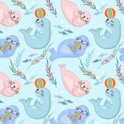 Seals Who Love To Play Ball