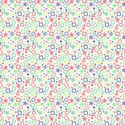 Colorful Fluorescent Geometric