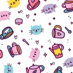 Kitten Family Afternoon Tea