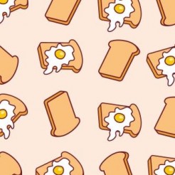 Toast With Poached Eggs