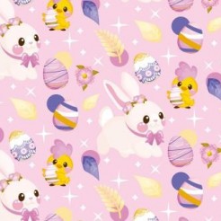 Pink Rabbit And Chick