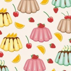 Colorful Fruit Jelly