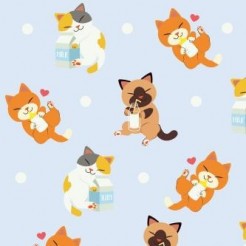 Cat Who Loves To Drink Milk