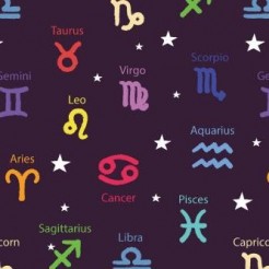 Colorful Horoscope Symbols