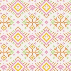 Pink Ethnic Style