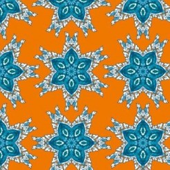 Gorgeously Embellished Damask