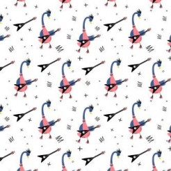 Goose Playing Guitar