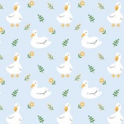 Duck And Little Flower