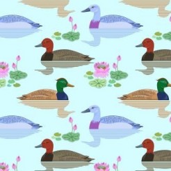 Pond With Ducks