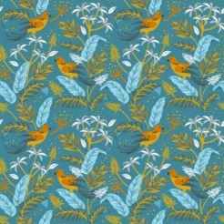 Birds And Flowers