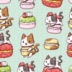 Kitty Macaron