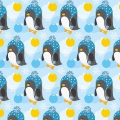 Penguin In Furry Hat