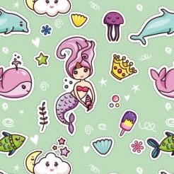 Pretty Mermaid Princess