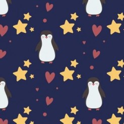 Star Penguin Heart
