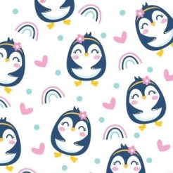 Grinning Penguin Girl