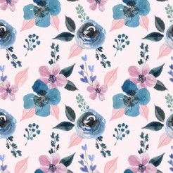 Pastel Watercolor Flowers