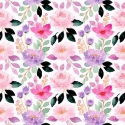 Soft Pink Purple Flowers