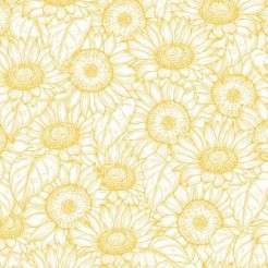 Hand Drawn Sunflower