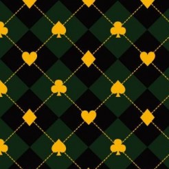Plaid Spades Clubs