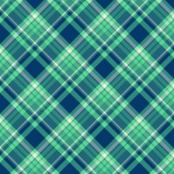 Blue And Green Plaid